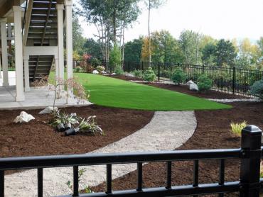 Artificial Grass Photos: Artificial Grass Carpet Apple Valley, California Backyard Deck Ideas, Backyard Garden Ideas