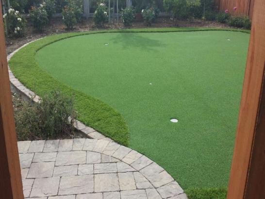 Artificial Grass Photos: Artificial Grass Installation Oasis, California Golf Green, Small Backyard Ideas