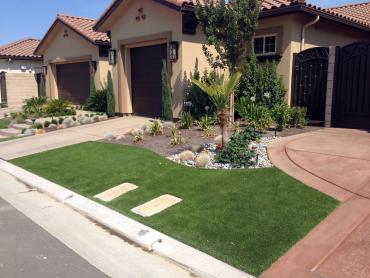 Artificial Grass Photos: Artificial Turf Installation Alhambra, California Garden Ideas, Front Yard Landscaping Ideas