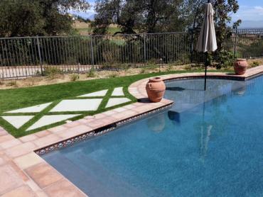 Artificial Grass Photos: Best Artificial Grass Hawthorne, California Backyard Deck Ideas, Swimming Pool Designs