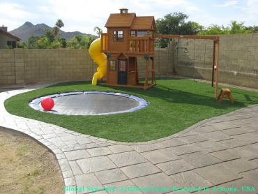 Artificial Grass Photos: Fake Turf Lake Arrowhead, California Design Ideas, Backyard Landscape Ideas