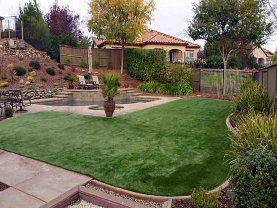 Artificial Grass Photos: Faux Grass Yucca Valley, California Landscape Rock, Backyard Landscape Ideas