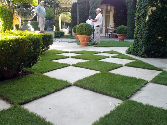 Artificial Grass Photos: Grass Carpet Beaumont, California Landscaping Business, Pavers