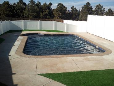 Artificial Grass Photos: Grass Installation Searles Valley, California Rooftop, Above Ground Swimming Pool