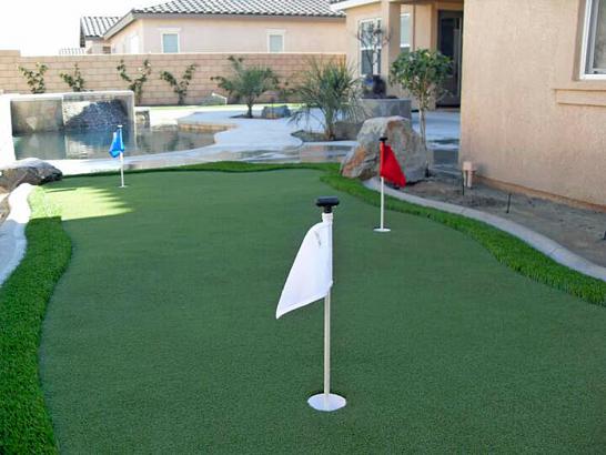 Artificial Grass Photos: Grass Installation Walnut Park, California Landscape Rock, Backyard Design