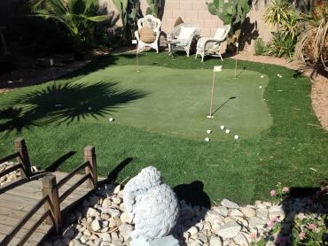 Artificial Grass Photos: Installing Artificial Grass Commerce, California Landscape Rock, Backyard Garden Ideas