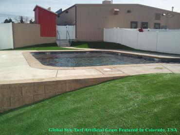 Artificial Grass Photos: Installing Artificial Grass Glen Avon, California Paver Patio, Kids Swimming Pools