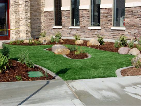 Artificial Grass Photos: Installing Artificial Grass Perris, California Landscape Rock, Commercial Landscape