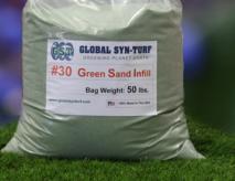 Green Sand Synthetic Grass